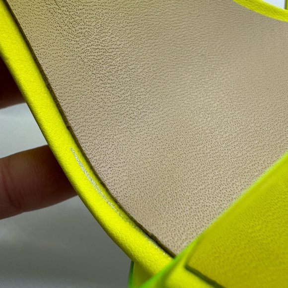 Disney x Aldo Yellow Cinderella Stepsister Jelly Open Toe Heels 7.5 - Picture 15 of 16